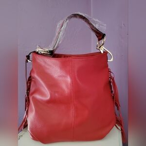 Red Fringe Bag